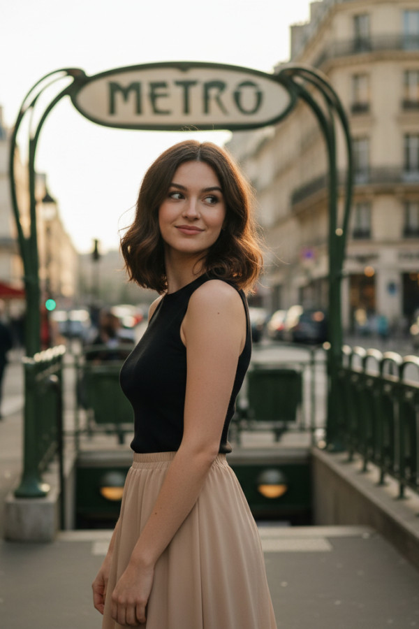 Couverture de Sarah, étudiante et escort-girl, par FromParis