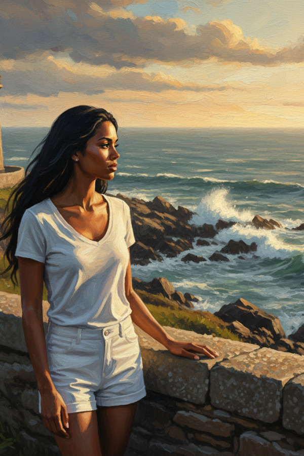 Couverture de La fille du bout du monde, par Durandal71