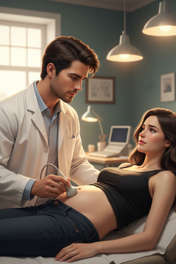 Couverture de Maude et Romain, une grossesse surprenante, par Chloe-Olivia