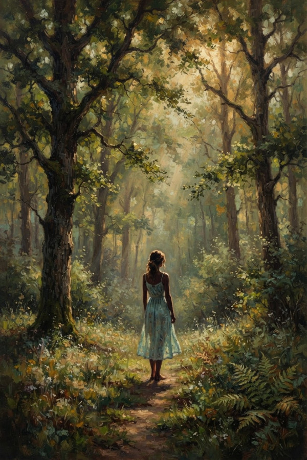 Couverture de La dame de la Forêt, par Silveria