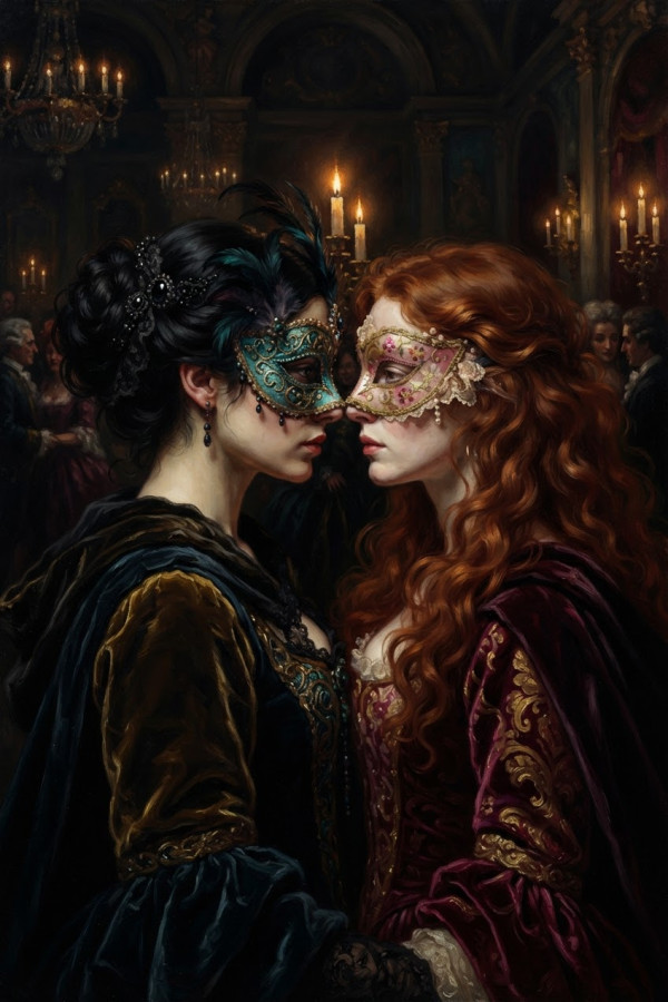 Couverture de Le bal masqué LGBT, par simson3