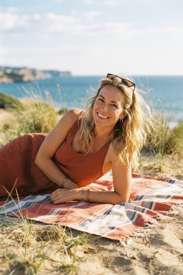 Couverture de La plage naturiste., par Lola62