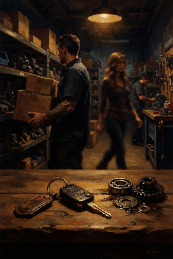 Le commis du garage. — par Lola62 — © XStory-fr.com