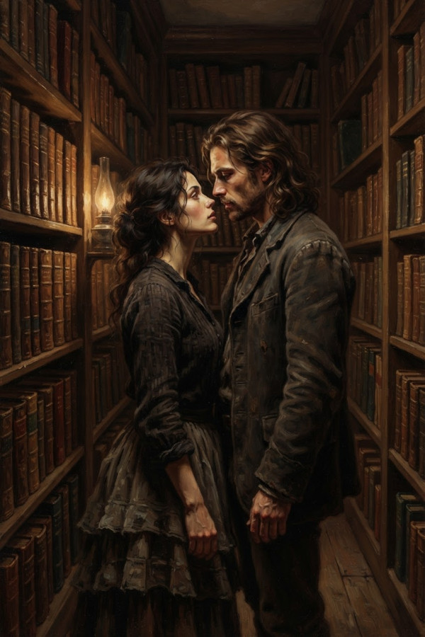 Couverture de L'inconnu de la librairie, par Thewritter
