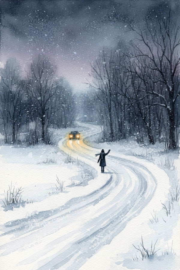 Couverture de Symphonie en neige majeure, par imaxparis
