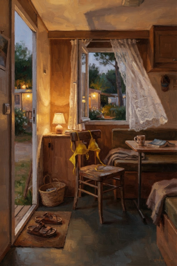 Couverture de Une petite brune en vacances en Bretagne, par Celia380