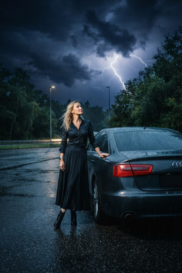 Couverture de Plaisir solitaire en voiture., par Lola62