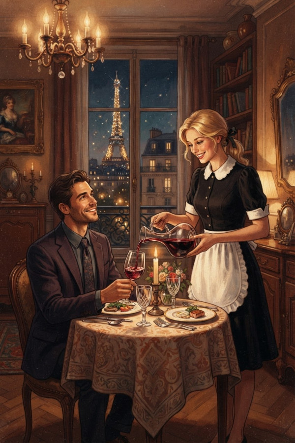 Couverture de Ma petite soubrette, par vapierre13