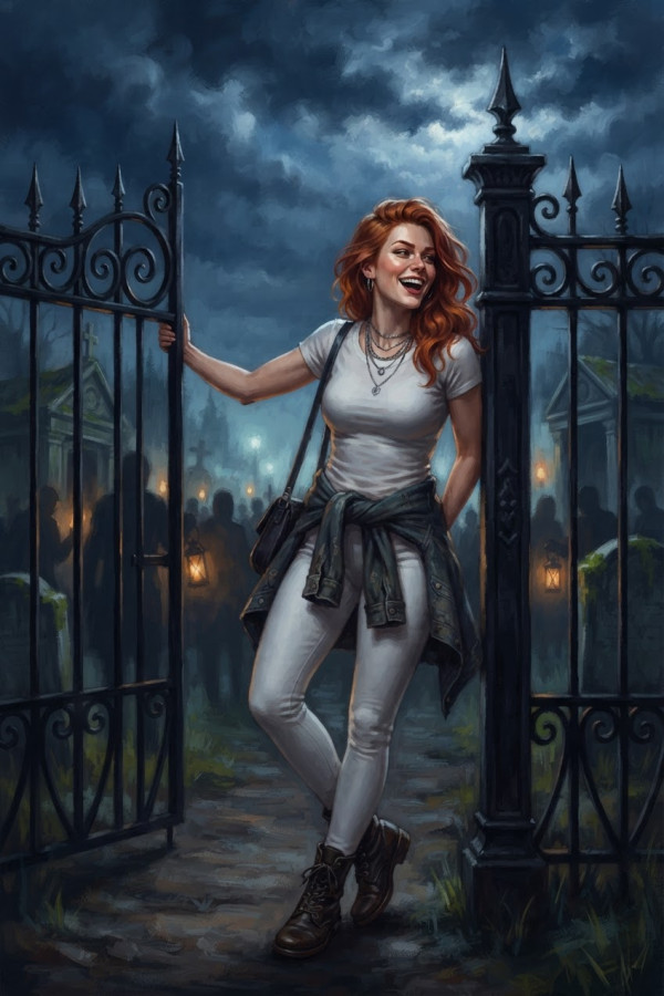 OS - Nocturne au cimetière — par cocolst — © XStory-fr.com