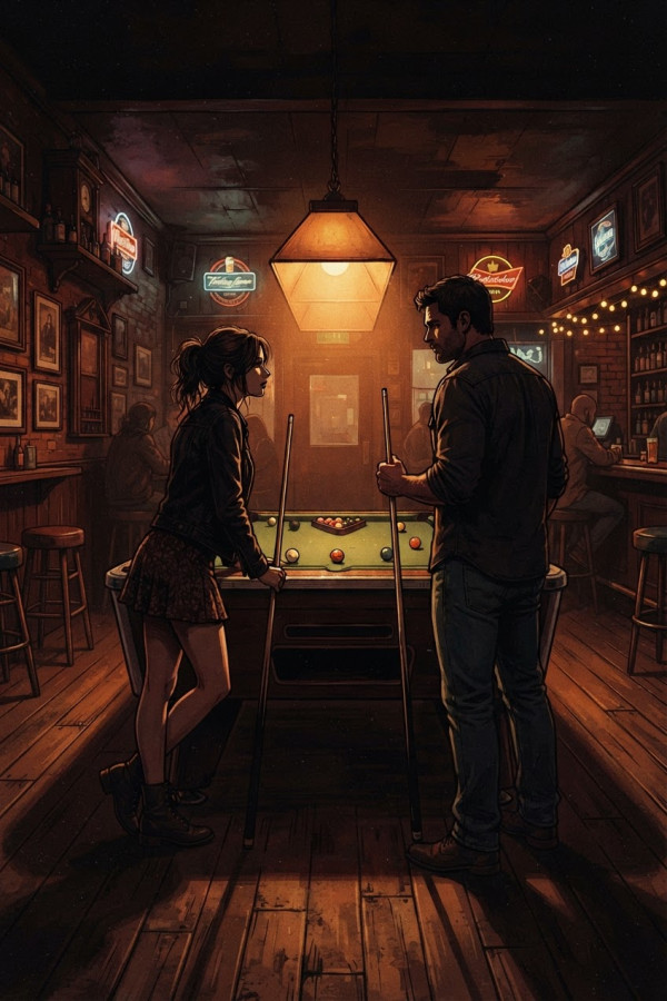 Couverture de Initiation au billard, par Sensuelle Emilie