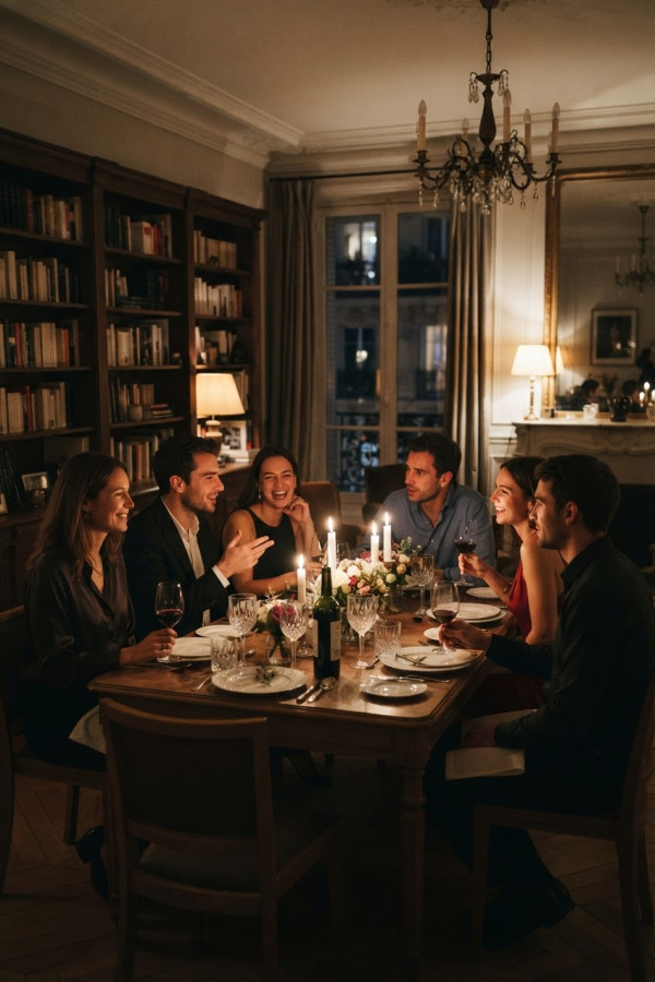 Couverture de Le dîner de cons, par Monsieur Sylvestre