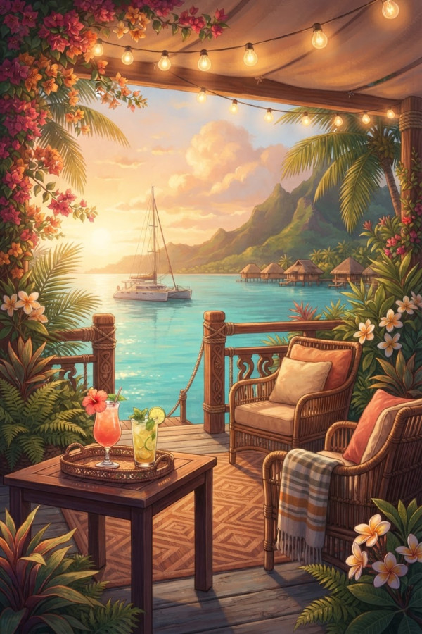 Couverture de Cécile, vacances au paradis., par Jojo33bdx