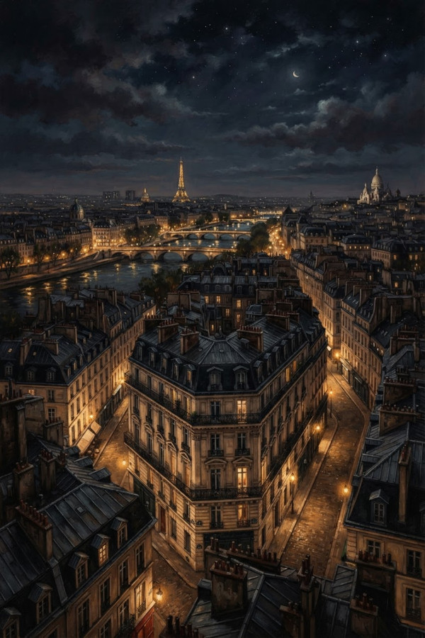 Couverture de L'inconnu parisien, par Iprod