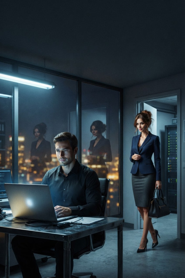 Couverture de L'assistance technique, par MidnightFlashes
