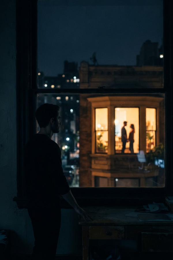 L'observateur — par MidnightFlashes — © XStory-fr.com