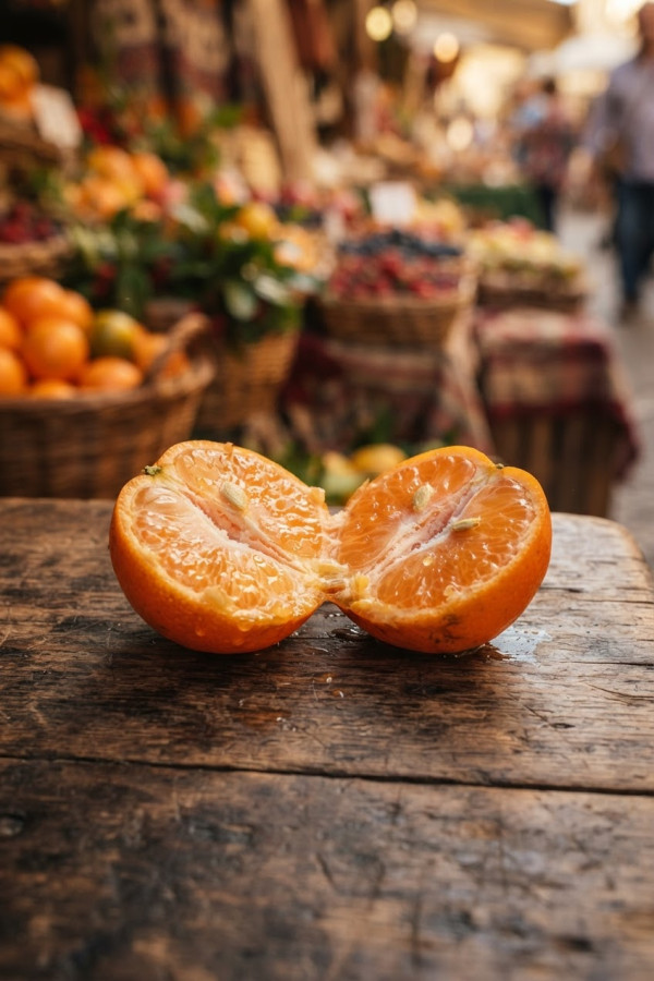 Le jus des clémentines — par Kartpostal — © XStory-fr.com