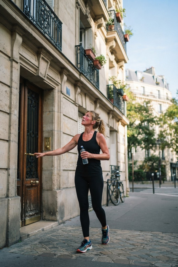Couverture de Un jogging pas comme les autres, par Gillos