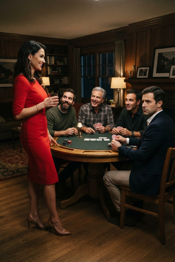 Partie de poker entre amis — par Mariajaymed — © XStory-fr.com