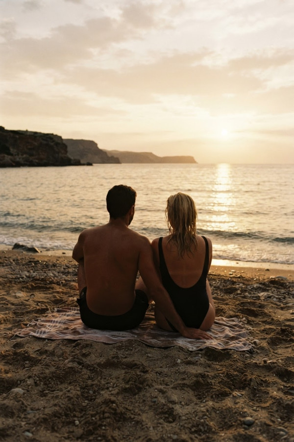 Sur la plage — par marco et liv — © XStory-fr.com