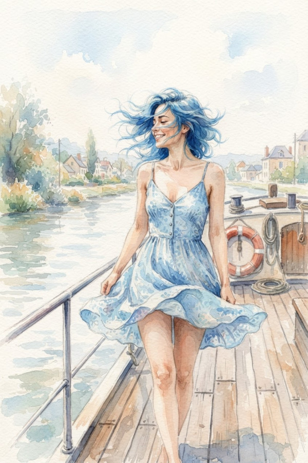 Communion sur péniche — par cocolst — © XStory-fr.com