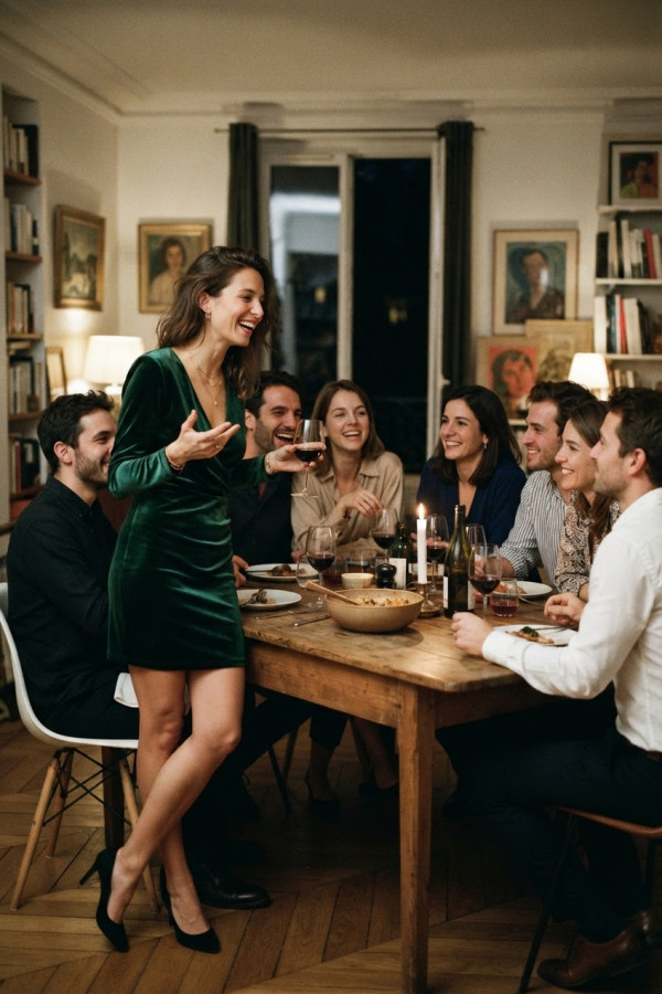 Couverture de soirée fesses tive entre amis, par Camille80