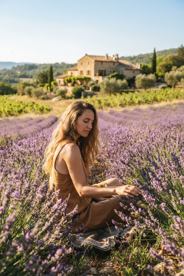 Les lavandes de Provence — par AlexisPC — © XStory-fr.com