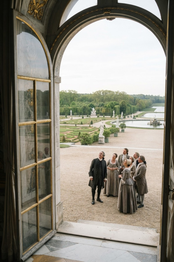 Á Versailles. Une autre Histoire... — par AlexisPC — © XStory-fr.com