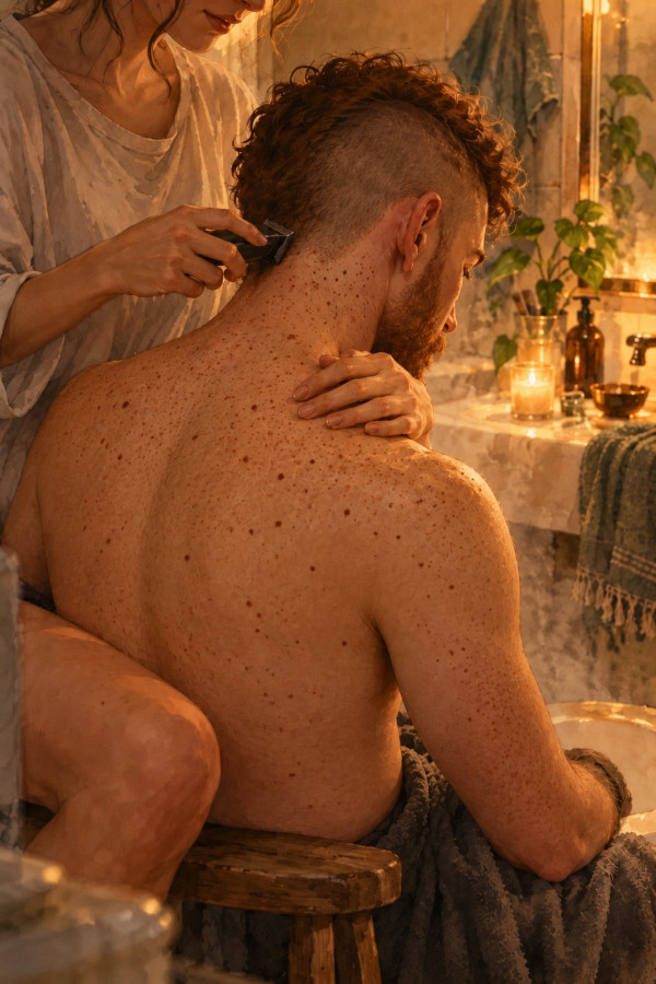 Couverture de Les constellations sous mes doigts, par SirElle