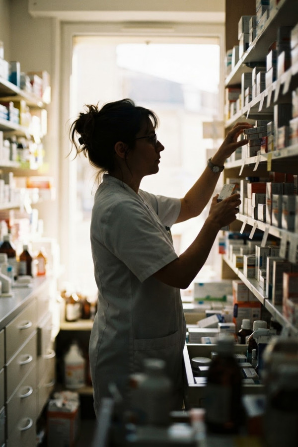 Couverture de La pharmacienne, par Jacques31
