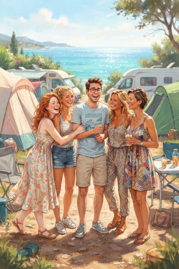 Camping entre amis — par Clemental — © XStory-fr.com
