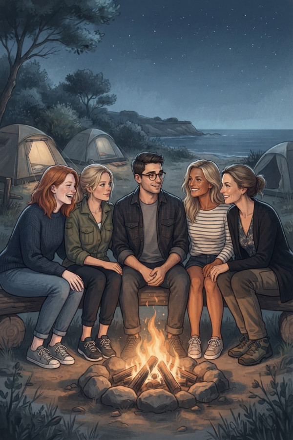 Camping entre amis — par Clemental — © XStory-fr.com