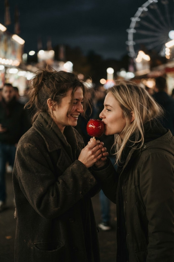 P'tite pomme d'amour - sexe entre filles — par Vachette — © XStory-fr.com