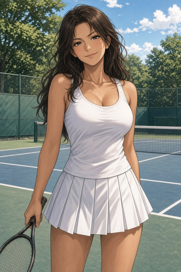 Le prof de tennis particulier — par Youshi — © XStory-fr.com