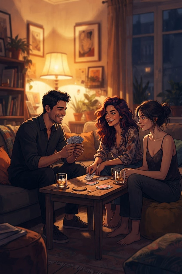 La partie de poker — par leohistory — © XStory-fr.com