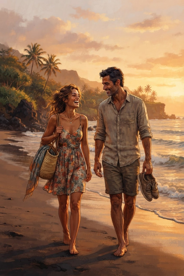 Une rencontre de vacances — par Laura_69 — © XStory-fr.com