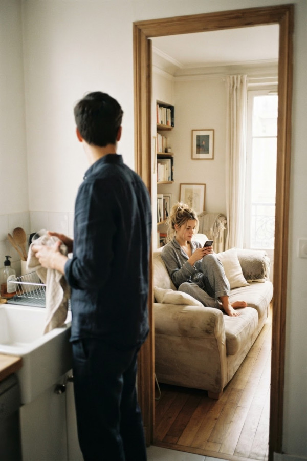 Couverture de Scène de ménage, par OxyCoupeur