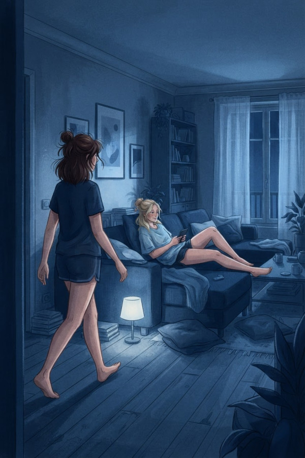 Couverture de La coloc des salopes, par Ephenea69
