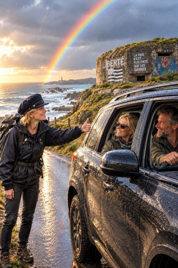 Couverture de Été torride en Bretagne, par Bollywood