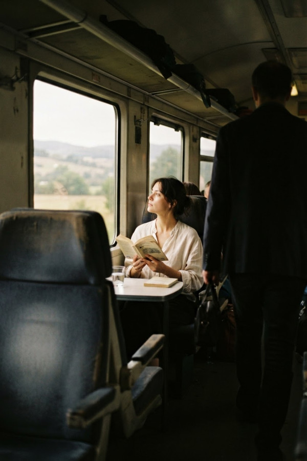 Coquine dans un TGV — par florence — © XStory-fr.com