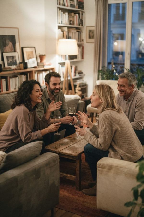 une soirée pleine de plaisir — par Excalibur69 — © XStory-fr.com